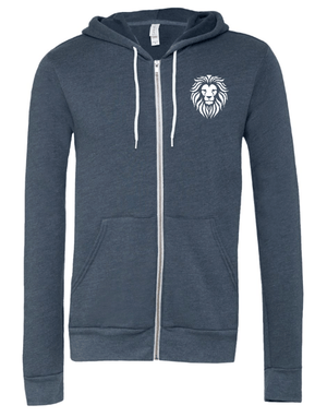 Custom Printed Apparel | Coram Deo Fall 2025 - Adult Full Zip Hooded Sweatshirts - Coram Deo Fall 2025 - 18452