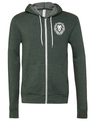 Custom Printed Apparel | Coram Deo Fall 2025 - Adult Full Zip Hooded Sweatshirts - Coram Deo Fall 2025 - 18452