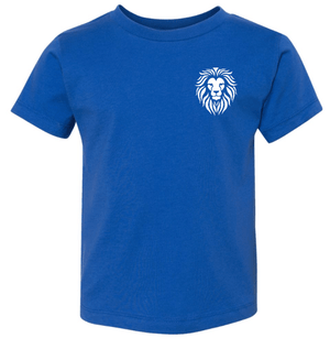 Custom Printed Apparel | Coram Deo Fall 2025 - Toddler T-Shirt (Royal/Maroon) - Coram Deo Fall 2025 - 18452