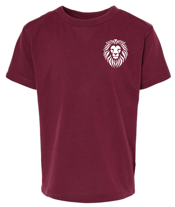 Custom Printed Apparel | Coram Deo Fall 2025 - Toddler T-Shirt (Royal/Maroon) - Coram Deo Fall 2025 - 18452