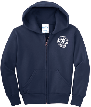 Custom Printed Apparel | Coram Deo Fall 2025 - Youth Full Zip Hooded Sweatshirt (Multiple Color Options) - Coram Deo Fall 2025 - 18452
