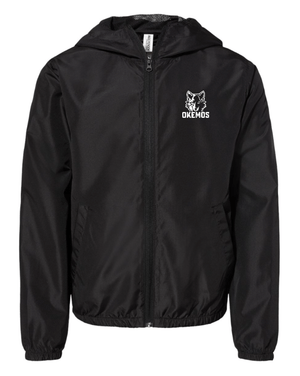 Custom Apparel - Screen Printing - Cornell Back to School - Youth Lightweight Windbreaker Full Zip Jacket - Cornell Back to School - 16174