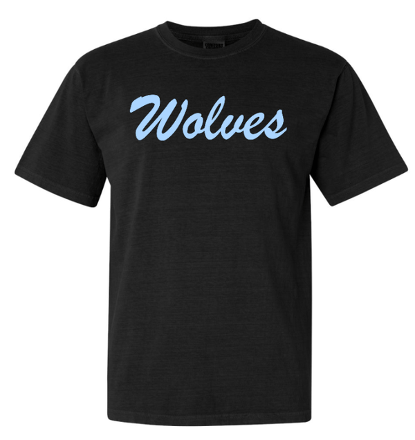 Custom Apparel - Screen Printing - Cornell Elementary 2024 - Adult Unisex Black "Wolves" T-Shirt - Cornell 2024 - 15376