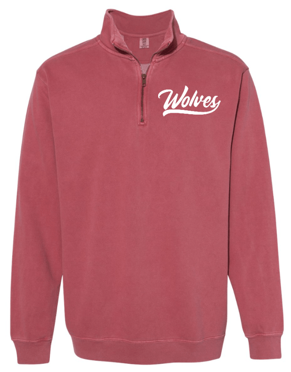 Custom Apparel - Screen Printing - Cornell Elementary 2024 - Adult Unisex Maroon 1/4 Zip Sweatshirt - Cornell 2024 - 15376