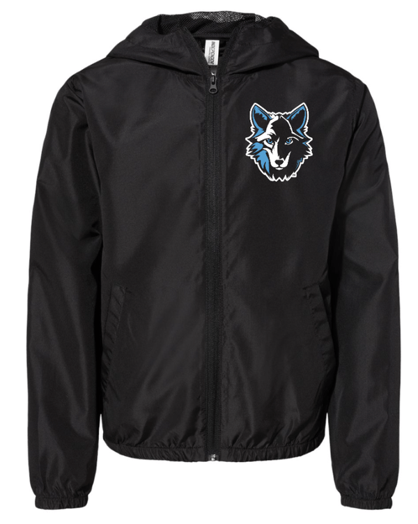 Custom Apparel - Screen Printing - Cornell Elementary 2024 - Youth Lightweight Windbreaker Jacket - Cornell 2024 - 15376