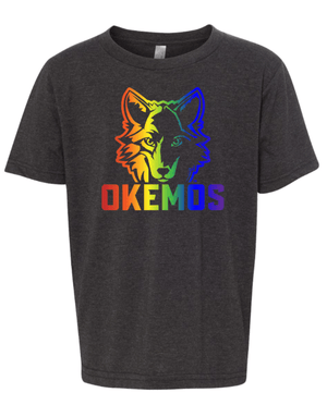 Custom Printed Apparel | Cornell Elementary Back to School - Unisex Adult Tee (Rainbow Wolf Design) - Cornell Elementary 25/26 - 18290