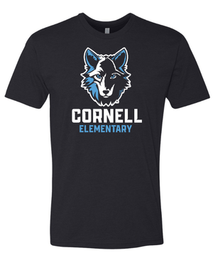Custom Apparel - Screen Printing - Cornell Elementary School - Unisex Adult T-Shirt - T-shirt - Cornell Elementary School - 14821