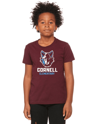 Custom Apparel - Screen Printing - Cornell Elementary School - Youth T-Shirt - Youth T-shirt - Cornell Elementary School - 14821