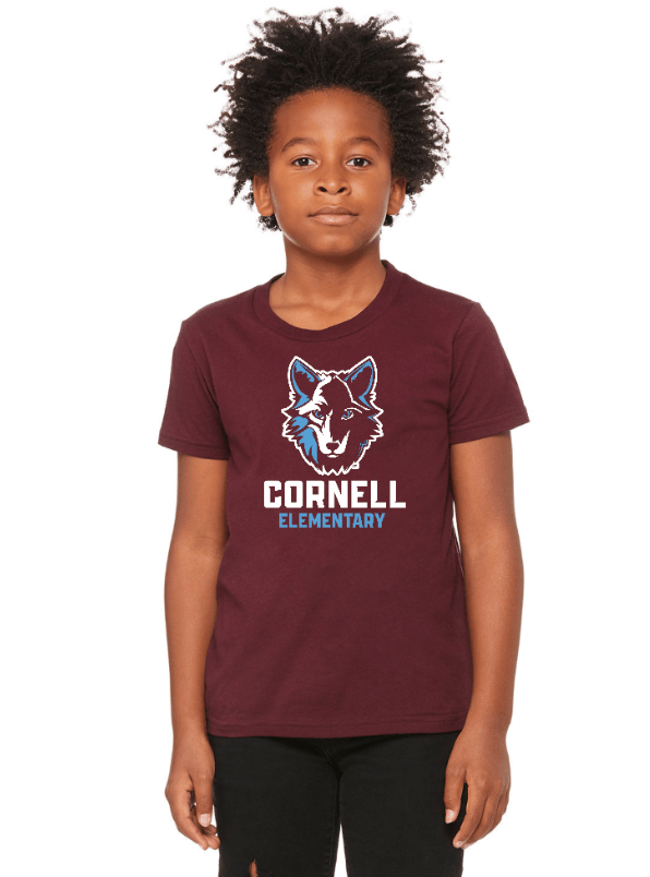 Custom Apparel - Screen Printing - Cornell Elementary School - Youth T-Shirt - Youth T-shirt - Cornell Elementary School - 14821