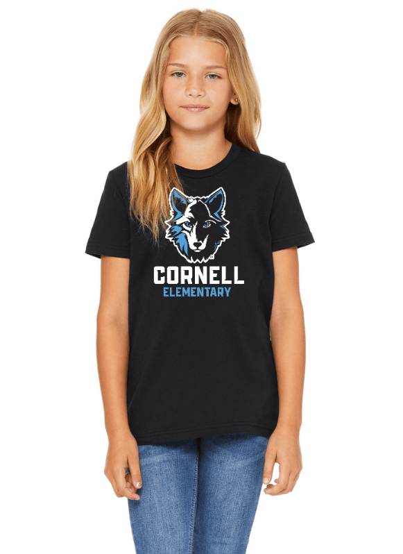 Custom Apparel - Screen Printing - Cornell Elementary School - Youth T-Shirt - Youth T-shirt - Cornell Elementary School - 14821