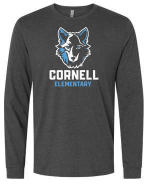 Custom Apparel - Screen Printing - Cornell Elementary Staff - Long Sleeve T-Shirt - Long Sleeve T-Shirt - Cornell Elementary Staff - 14755
