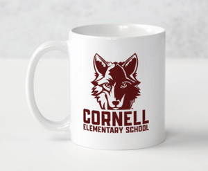 Custom Apparel - Screen Printing - Cornell Elementary Summer 2025 - 15 Oz. Ceramic Mug - Cornell Summer 2025 - 17926