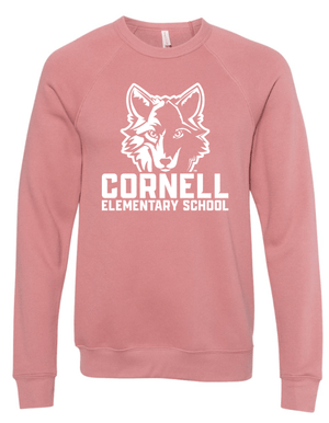 Custom Apparel - Screen Printing - Cornell Elementary Summer 2025 - Adult Fleece Crewneck Sweatshirt - Cornell Summer 2025 - 17926