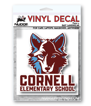 Custom Apparel - Screen Printing - Cornell Elementary Summer 2025 - Car Decal - Cornell Summer 2025 - 17926