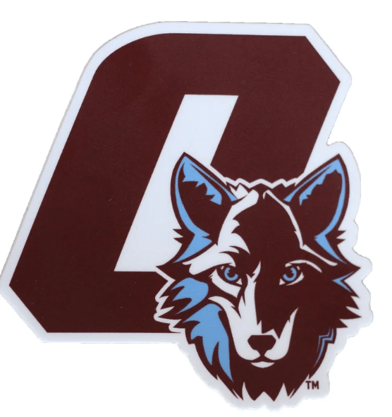 Custom Apparel - Screen Printing - Cornell Elementary Summer 2025 - Okemos Wolves Sticker ("O" With Wolf Head) - Cornell Summer 2025 - 17926