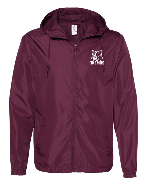 Custom Apparel - Screen Printing - Cornell Winter 2023 - Adult Unisex Lightweight Windbreaker Full - Zip Jacket - Cornell Winter 2023 - 14959