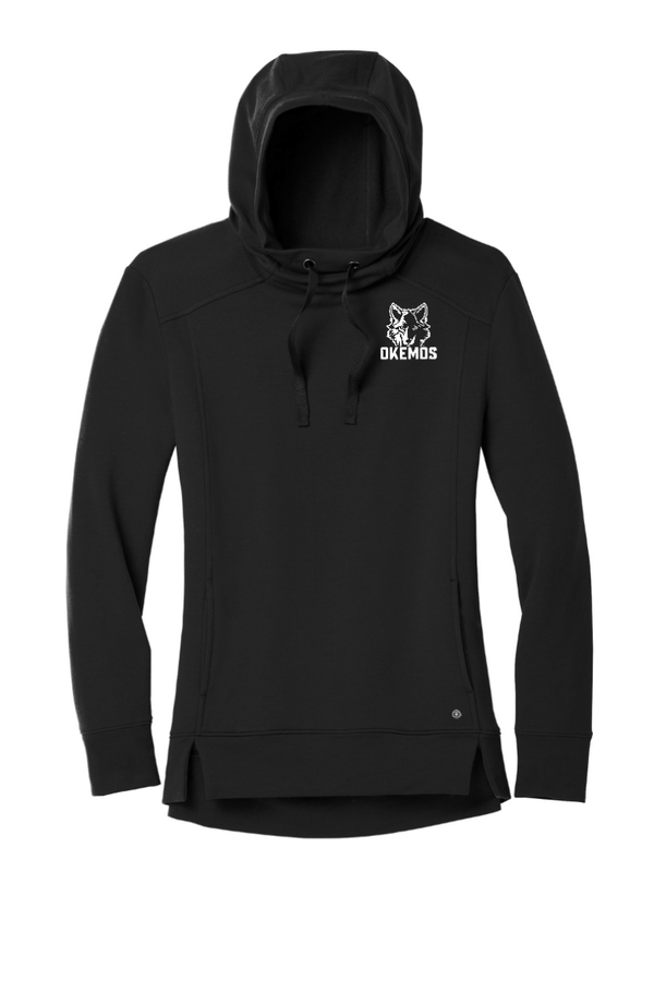 Custom Apparel - Screen Printing - Cornell Winter 2023 - Ladies Luuma Pullover Fleece Hoodie - Cornell Winter 2023 - 14959