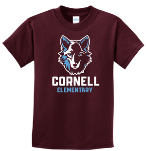 Custom Apparel - Screen Printing - Cornell Winter 2023 - Youth EssentialTee - Cornell Winter 2023 - 14959