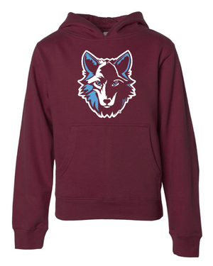 Custom Apparel - Screen Printing - Cornell Winter 2023 - Youth Midweight Hooded Sweatshirt - Cornell Winter 2023 - 14959