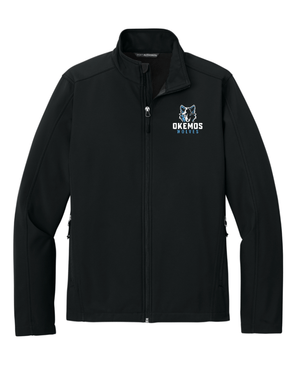 Custom Printed Apparel | Cornell Winter 2025 - Adult Unisex Soft Shell Jacket (Maroon/Black) - Cornell Winter 2025 - 18595