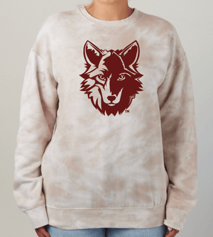 Custom Printed Apparel | Cornell Winter 2025 - Adult Unisex Tie Dye Crewneck Sweatshirt - Cornell Winter 2025 - 18595