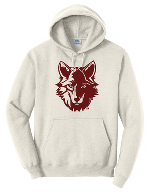 Custom Printed Apparel | Cornell Winter 2025 - Adult Unisex Wolf Hoodie (Grey/Oatmeal) - Cornell Winter 2025 - 18595