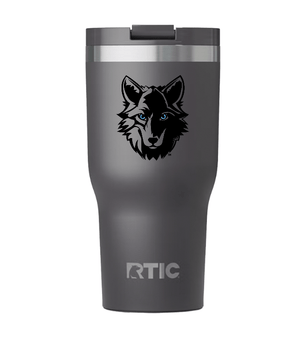 Custom Printed Apparel | Cornell Winter 2025 - Insulated Tumbler (Graphite/Tan) - Cornell Winter 2025 - 18595