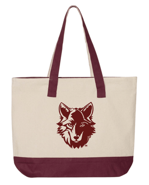 Custom Printed Apparel | Cornell Winter 2025 - Zippered Tote Bag - Cornell Winter 2025 - 18595