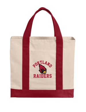 Custom Printed Apparel | Cotton Canvas Tote Bag | Portland Raiders Staff - PPS Staff - 19821