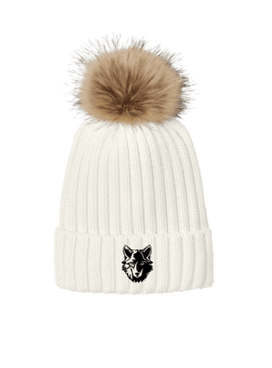 Custom Printed Apparel | Custom Beanie - Pom | Okemos Operations - Okemos Operations - 19700