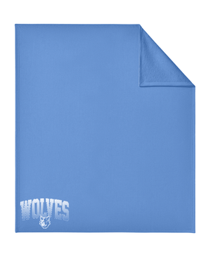Custom Printed Apparel | Custom Blanket - Carolina Blue | Cornell Elementary - Cornell - 19125