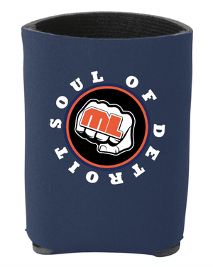 Custom Printed Apparel | Custom Can Holder - Navy | Soul of Detroit - Soul of Detroit - 19556