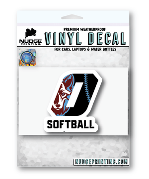Custom Printed Apparel | Custom Car Decal | Okemos Softball - OHS Softball - 19026