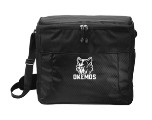 Custom Printed Apparel | Custom Cooler - Black 24 Can | Cornell Elementary - Cornell - 19125