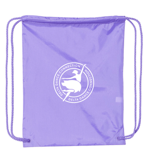 Custom Printed Apparel | Custom Drawstring Bag | Delta Dance Connection - DDC - 19306