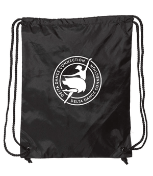 Custom Printed Apparel | Custom Drawstring Bag | Delta Dance Connection - DDC - 19306