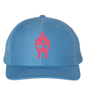 Custom Printed Apparel | Custom Hat - Blue Snapback Trucker | Lansing Gladiators - Lansing Gladiators - 19512