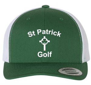 Custom Printed Apparel | Custom Hat - Green Snapback Trucker | St. Patrick Golf - SP Golf - 19236