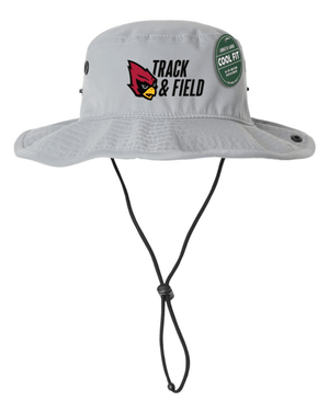 Custom Printed Apparel | Custom Hat - Grey Cool Fit Booney | Portland MS Track & Field - Portland MS T&F - 19117