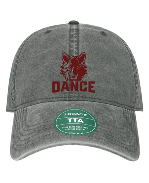 Custom Printed Apparel | Custom Hat - Grey Unstructured Twill | OHS Dance Team - OHS Dance Team - 19381