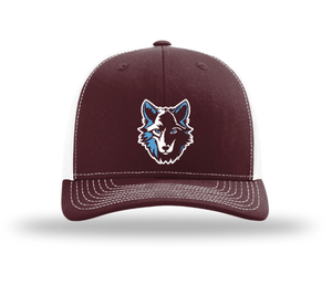 Custom Printed Apparel | Custom Hat - Maroon Trucker Style | Okemos Public Montessori - OPM Spring - 19289