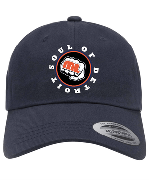 Custom Printed Apparel | Custom Hat - Navy Twill | Soul of Detroit - Soul of Detroit - 19556