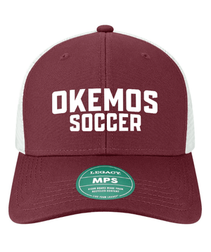 Custom Printed Apparel | Custom Hat - Snapback Trucker | Okemos Girls Soccer - Okemos Soccer - 19319
