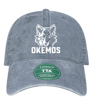Custom Printed Apparel | Custom Hat - Unstructured Twill | Kinawa Middle School - Kinawa - 19332
