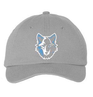 Custom Printed Apparel | Custom Hat - Youth Grey Unstructured Style | Okemos Public Montessori - OPM Spring - 19289