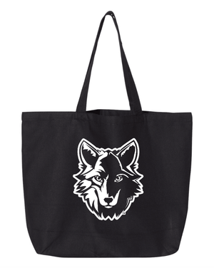 Custom Printed Apparel | Custom Tote Bag - Black | Okemos Staff - Okemos Staff S26 - 19087