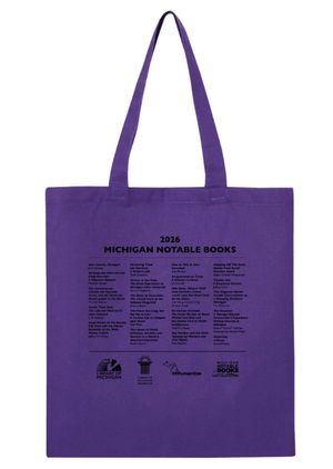 Custom Printed Apparel | Custom Tote Bag - Foundation's Design | Michigan Notable Books Apparel - MNB - 19271
