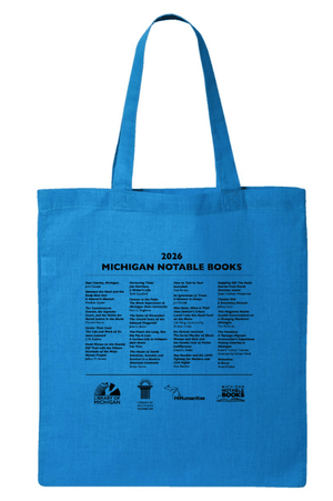 Custom Printed Apparel | Custom Tote Bag - Foundation's Design | Michigan Notable Books Apparel - MNB - 19271