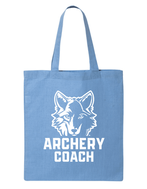 Custom Printed Apparel | Custom Tote Bag | Okemos Archery Coaches - Okemos Archery Coaches - 19146