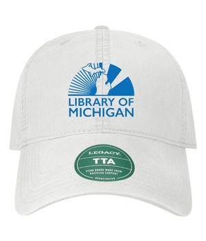 Custom Printed Apparel | Custom Twill Hat | Library of Michigan - Library of MI - 19463